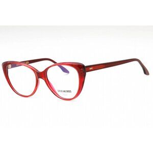 NEW CUTLER AND GROSS CGOP137056 004 WOMEN RED EYEGLASSES